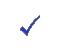 Blue Growing Check Mark